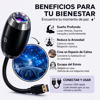 Nebulux™ Proyector de galaxia